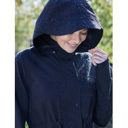 Impermeável longo Dublin Preto Impermeável longo Dublin Preto