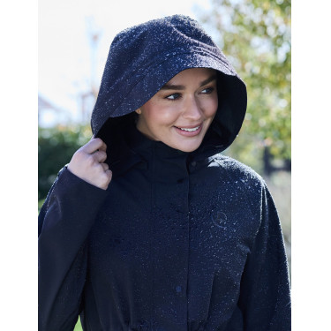 Impermeável longo Dublin Preto Impermeável longo Dublin Preto