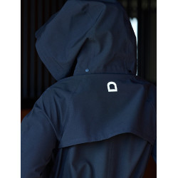 Impermeável longo Dublin Preto Impermeável longo Dublin Preto