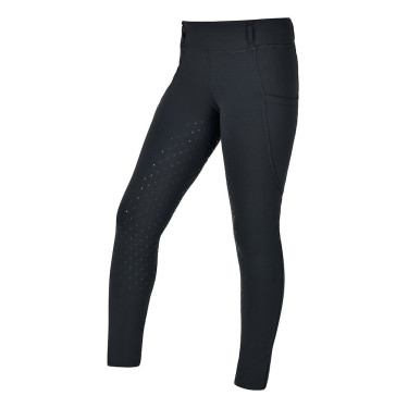 Legging de equitação térmico para criança Dublin Preto Legging de equitação térmico para criança Dublin Preto