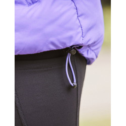 Casaco acolchoado em polar Dublin Polly Everyday criança Paisley violeta Casaco acolchoado em polar Dublin Polly Everyday criança Paisley violeta