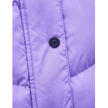 Casaco acolchoado em polar Dublin Polly Everyday criança Paisley violeta Casaco acolchoado em polar Dublin Polly Everyday criança Paisley violeta