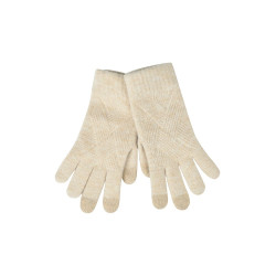 Conjunto cachecol e gorro Dublin Malha bege Conjunto cachecol e gorro Dublin Malha bege