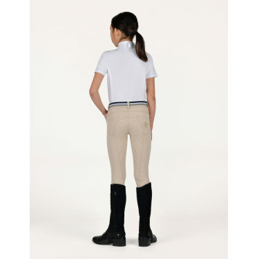 Calças Dublin Cammy Comfort Twill infantil Bolacha Calças Dublin Cammy Comfort Twill infantil Bolacha