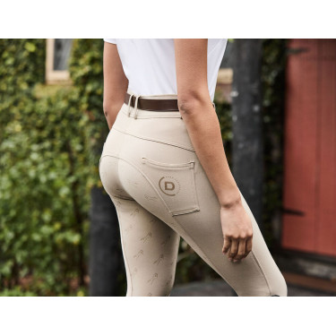 Calças Dublin Cammy Comfort Twill mulher Bolacha Calças Dublin Cammy Comfort Twill mulher Bolacha