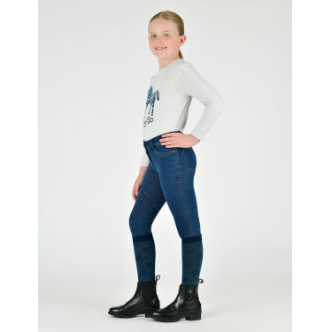 Calças Dublin integrais Shona Denim criança Denim azul claro Azul-marinho Calças Dublin integrais Shona Denim criança Denim azul claro Azul-marinho