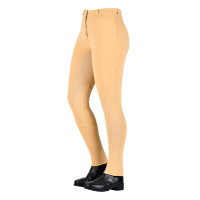 Calça Jodhpur Saxon com fecho éclair Bege