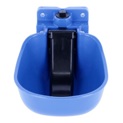 Bebedouro K50 com palheta de PVC Kerbl Azul Bebedouro K50 com palheta de PVC Kerbl Azul