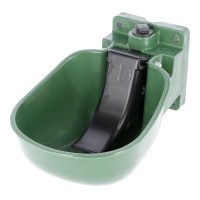 Bebedouro K50 com palheta de PVC Kerbl Oliva Verde