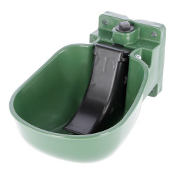 Bebedouro K50 com palheta de PVC Kerbl Oliva Verde Bebedouro K50 com palheta de PVC Kerbl Oliva Verde