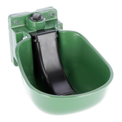 Bebedouro K50 com palheta de PVC Kerbl Oliva Verde Bebedouro K50 com palheta de PVC Kerbl Oliva Verde