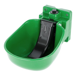 Bebedouro K50 com palheta de PVC Kerbl Verde