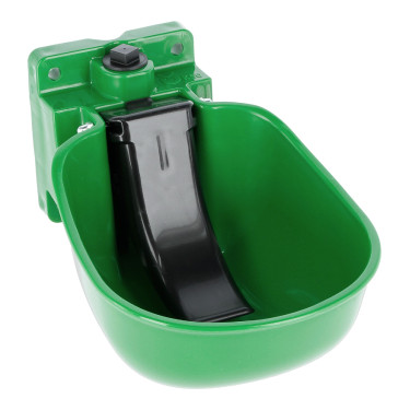 Bebedouro K50 com palheta de PVC Kerbl Verde