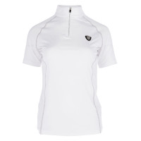 Polo de competição Valentina Covalliero Branco Polo de competição Valentina Covalliero Branco