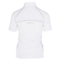 Polo de competição Valentina Covalliero Branco Polo de competição Valentina Covalliero Branco