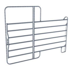 Painel pré-galvanizado com porta Kerbl