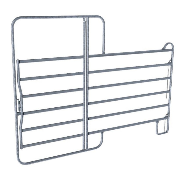 Painel pré-galvanizado com porta Kerbl