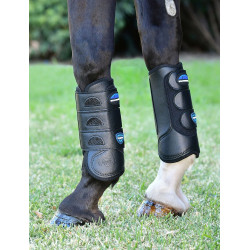 Guetes de cross Weatherbeeta anteriores Tough-Tec Preto Guetes de cross Weatherbeeta anteriores Tough-Tec Preto