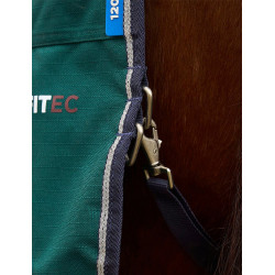 Cobertura Weatherbeeta ComFiTec Plus Dynamic Turnout 220g Verde floresta / azul-marinho