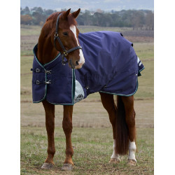 Cobertura Weatherbeeta ComFiTec Plus Dynamic Turnout 220g Marinho / verde floresta Azul