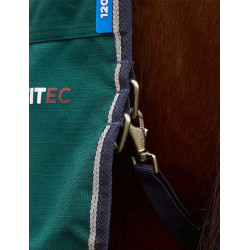 Cobertor Weatherbeeta ComFiTec Plus Dynamic Turnout 100g Verde floresta / azul-marinho Cobertor Weatherbeeta ComFiTec Plus Dynamic Turnout 100g Verde floresta / azul-marinho