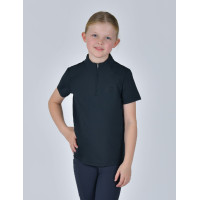 Polo Dublin 1/4 Zip de mangas curtas para criança Marinho Azul-marinho Polo Dublin 1/4 Zip de mangas curtas para criança Marinho Azul-marinho