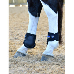 Protetor de boleto Weatherbeeta Tough-Tec Prime Fetlock Preto / preto