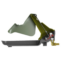 Bomba de pastagem P100 Kerbl em ferro fundido