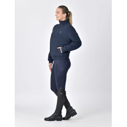 Camisola polar Dublin 1/4 zip para mulher Marinho Azul-marinho