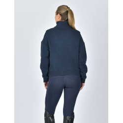 Camisola polar Dublin 1/4 zip para mulher Marinho Azul-marinho