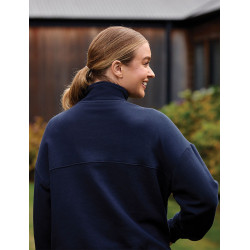 Camisola polar Dublin 1/4 zip para mulher Marinho Azul-marinho