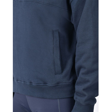 Camisola polar Dublin 1/4 zip para mulher Marinho Azul-marinho