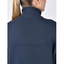 Camisola polar Dublin 1/4 zip para mulher Marinho Azul-marinho