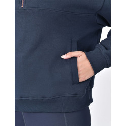 Camisola polar Dublin 1/4 zip para mulher Marinho Azul-marinho