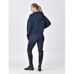 Camisola polar Dublin com capuz e fecho 1/4 para mulher Marinho Azul-marinho Camisola polar Dublin com capuz e fecho 1/4 para mulher Marinho Azul-marinho