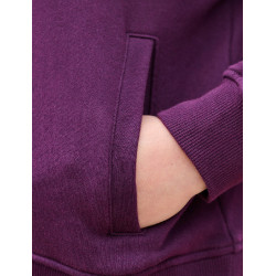 Camisola polar Dublin 1/4 Zip criança Violeta púrpura