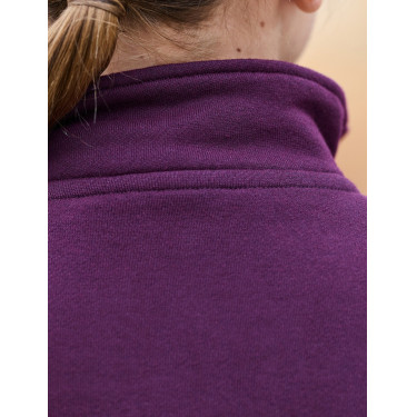 Camisola polar Dublin 1/4 Zip criança Violeta púrpura Camisola polar Dublin 1/4 Zip criança Violeta púrpura