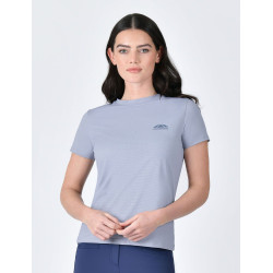 T-shirt Weatherbeeta manga curta casual UV Pedra azul T-shirt Weatherbeeta manga curta casual UV Pedra azul