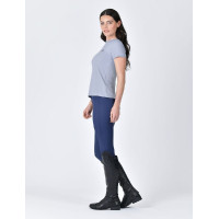 T-shirt Weatherbeeta manga curta casual UV Pedra azul T-shirt Weatherbeeta manga curta casual UV Pedra azul