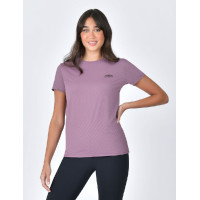 T-shirt Weatherbeeta manga curta casual UV Vinho roxo Violeta