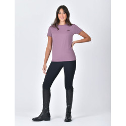 T-shirt Weatherbeeta manga curta casual UV Vinho roxo Violeta