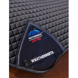 Manta de sela Weatherbeeta Prime Air-Tec CSO Shaped Preto
