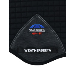 Manta de sela Weatherbeeta Prime Air-Tec CSO Shaped Preto