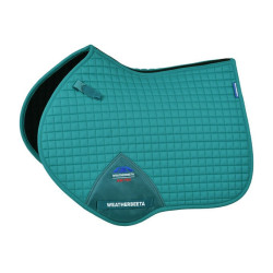 Manta de sela Weatherbeeta Prime Air-Tec CSO Shaped Turquesa escura Azul