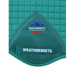 Manta de sela Weatherbeeta Prime Air-Tec CSO Shaped Turquesa escura Azul