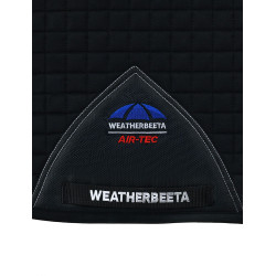 Manta de sela Weatherbeeta Prime Air-Tec Dressage Shaped Preto Manta de sela Weatherbeeta Prime Air-Tec Dressage Shaped Preto