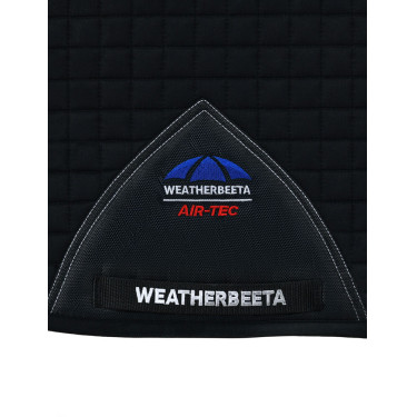 Manta de sela Weatherbeeta Prime Air-Tec Dressage Shaped Preto Manta de sela Weatherbeeta Prime Air-Tec Dressage Shaped Preto