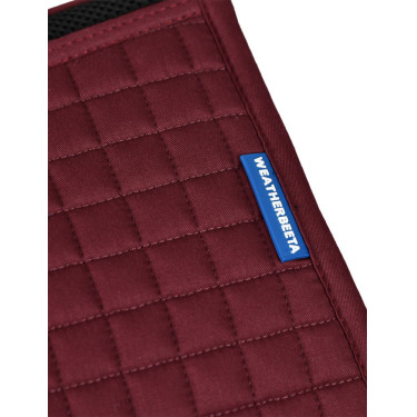Manta de sela Weatherbeeta Prime Air-Tec Dressage Shaped Borgonha Bord&amp;amp;amp;amp;amp;ocirc;