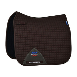 Manta de sela Weatherbeeta Prime Air-Tec Dressage Shaped Chocolate Castanho