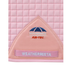 Manta de sela Weatherbeeta Prime Air-Tec Dressage Shaped Rosa claro